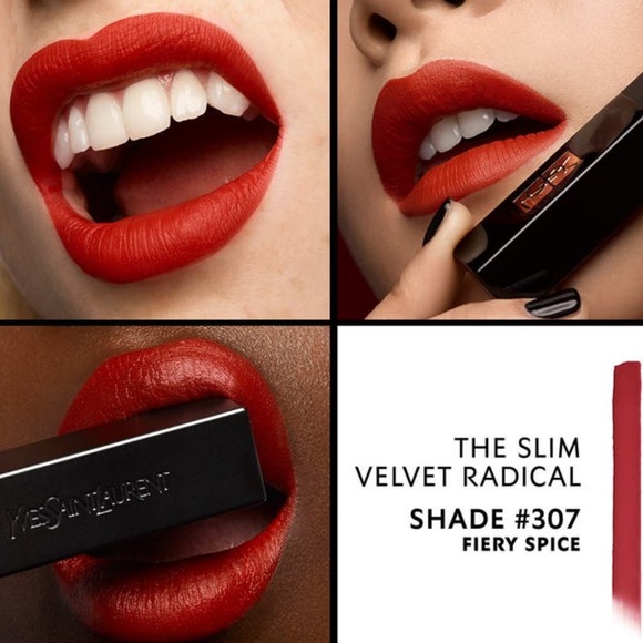New Yves Saint Laurent Slim Velvet
Radical 302 Brown No Way Back
307 Fiery Spice - Picture 2 of 4